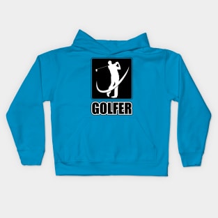 Golfer Kids Hoodie